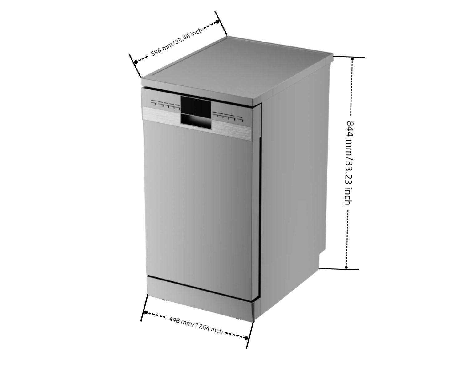 DW10F1-01 45cm Freestanding Dishwasher